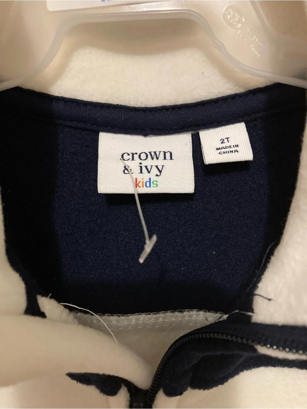 crown & ivy soft zip